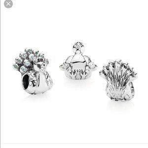 Authentic Pandora Peacock Charm
